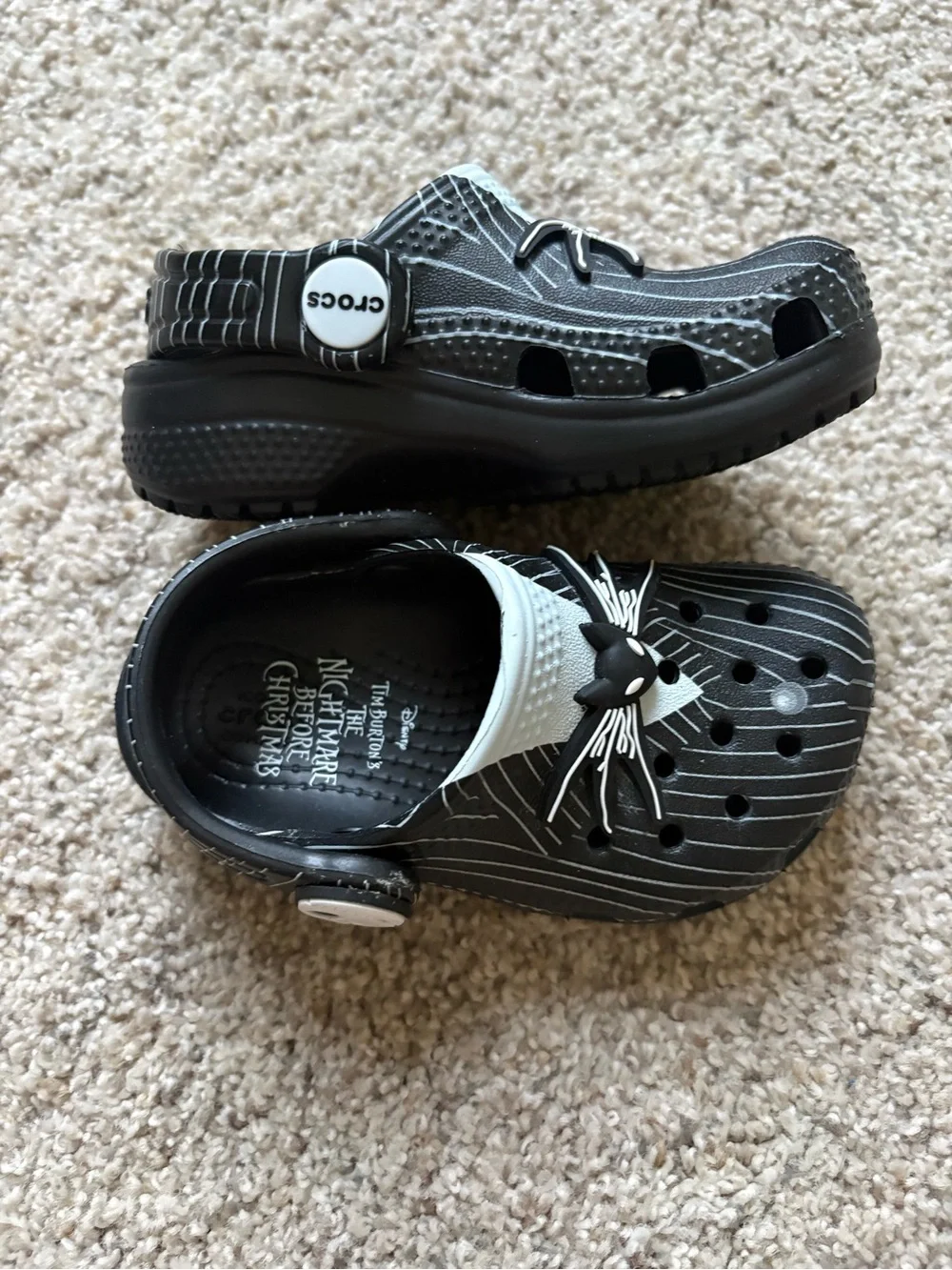 NEW Crocs Toddlers' Nightmare Before Christmas Classic Clog C6